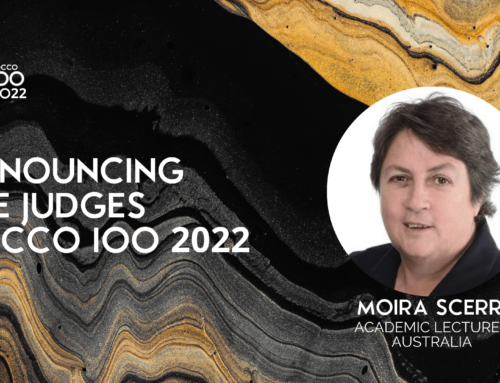 Moira Scerri from the University of Technology Sydney, the first ROCCO IOO 2022 judge